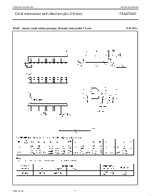 浏览型号74ABT245PWDH的Datasheet PDF文件第7页