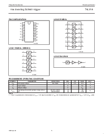 浏览型号74LV14PWDH的Datasheet PDF文件第3页