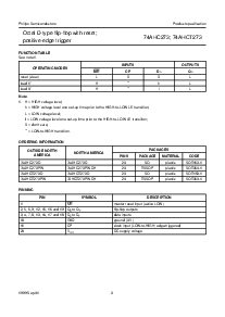 浏览型号74AHC273PWDH的Datasheet PDF文件第3页