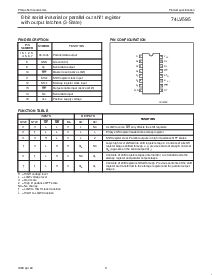 浏览型号74LV595PWDH的Datasheet PDF文件第3页
