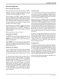 浏览型号CAT1027WE-28TE13的Datasheet PDF文件第7页