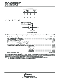 浏览型号SN74AHCT540PWE4的Datasheet PDF文件第2页