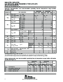 浏览型号SN74LVT574DWE4的Datasheet PDF文件第4页