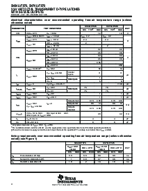 浏览型号SN74LVT573DWE4的Datasheet PDF文件第4页