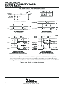 浏览型号SN74LVT573DWE4的Datasheet PDF文件第6页