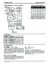 浏览型号CAT1320WI-28SOIC的Datasheet PDF文件第2页