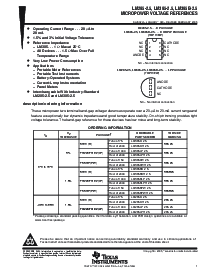浏览型号LM385BPWR-2-5的Datasheet PDF文件第1页
