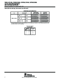 浏览型号SN74ALS240ADWRE4的Datasheet PDF文件第2页