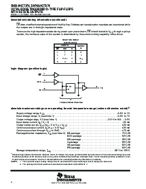 浏览型号SN74AHCT374PWRE4的Datasheet PDF文件第2页