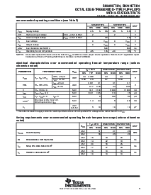 浏览型号SN74HCT374PWRE4的Datasheet PDF文件第3页