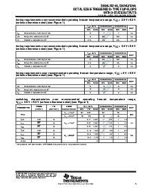 浏览型号SN74LV374APWRE4的Datasheet PDF文件第5页