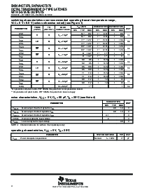 浏览型号SN74AHCT373DWRE4的Datasheet PDF文件第4页