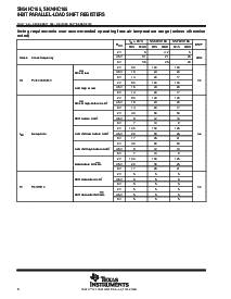 浏览型号SN74HC165PWRG4的Datasheet PDF文件第6页