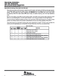 浏览型号SN74LV595APWRG4的Datasheet PDF文件第2页