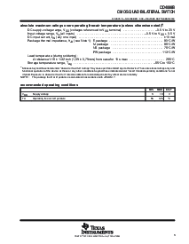 浏览型号CD4066BPWRG4的Datasheet PDF文件第3页