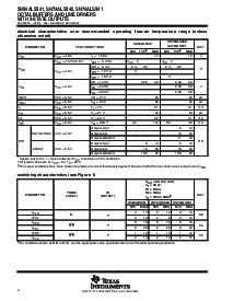 浏览型号SN74ALS540DWRG4的Datasheet PDF文件第4页