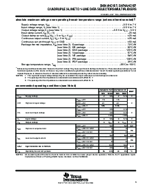 浏览型号SN74AHC157PWRG4的Datasheet PDF文件第3页