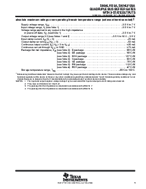 浏览型号SN74LV125APWRG4的Datasheet PDF文件第3页