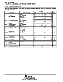 浏览型号SN74LV4051ATPWRQ1的Datasheet PDF文件第4页