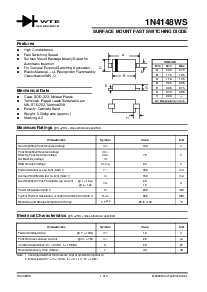 浏览型号1N4148WS-T1的Datasheet PDF文件第1页