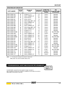 浏览型号WS57C256F-55D的Datasheet PDF文件第5页