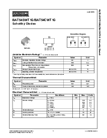 浏览型号BAT54SWT1G的Datasheet PDF文件第1页