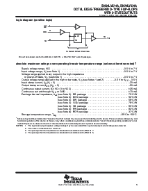 浏览型号SN74LV574APWTE4的Datasheet PDF文件第3页