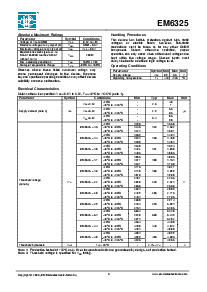 浏览型号EM6325BX-1.8的Datasheet PDF文件第3页