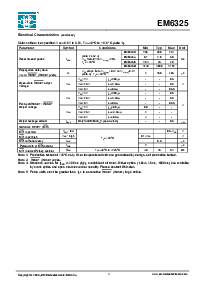 浏览型号EM6325BX-1.8的Datasheet PDF文件第4页