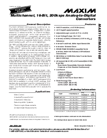 浏览型号MAX1168CEEG的Datasheet PDF文件第1页