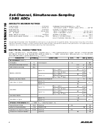 浏览型号MAX115EAX的Datasheet PDF文件第2页