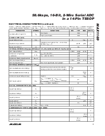 浏览型号MAX1169CCUD的Datasheet PDF文件第3页