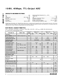 浏览型号MAX1161的Datasheet PDF文件第2页