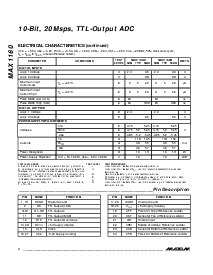 浏览型号MAX1160BCPI的Datasheet PDF文件第4页