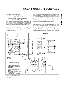 浏览型号MAX1160BCPI的Datasheet PDF文件第7页