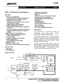 浏览型号X1205S8ZT1的Datasheet PDF文件第1页