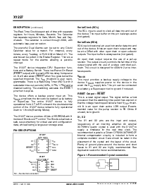 浏览型号X1227S8I-2.7AT1的Datasheet PDF文件第2页