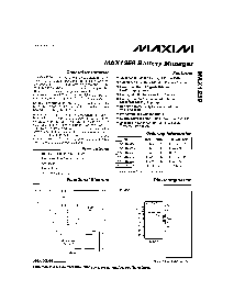 浏览型号MAX1259CWE的Datasheet PDF文件第1页