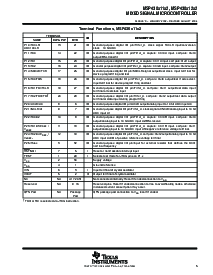 浏览型号MSP430X12X2的Datasheet PDF文件第5页