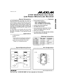 浏览型号MAX1489ECSD的Datasheet PDF文件第1页