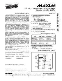 浏览型号MAX147BCAP的Datasheet PDF文件第1页
