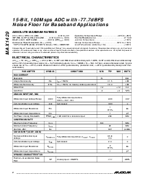 浏览型号MAX1427的Datasheet PDF文件第2页