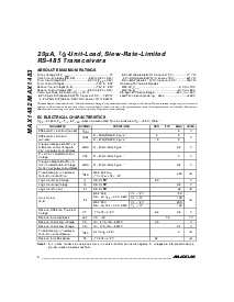 浏览型号MAX1483ESA的Datasheet PDF文件第2页