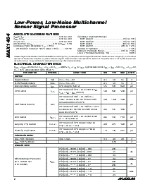 浏览型号MAX1464的Datasheet PDF文件第2页