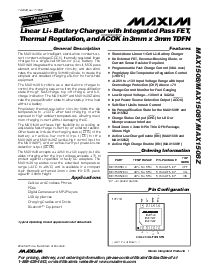 浏览型号MAX1508ETA的Datasheet PDF文件第1页