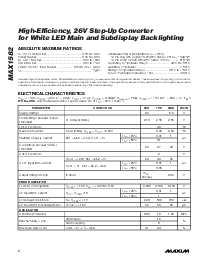 浏览型号MAX1582的Datasheet PDF文件第2页