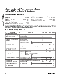 浏览型号MAX1617A的Datasheet PDF文件第2页