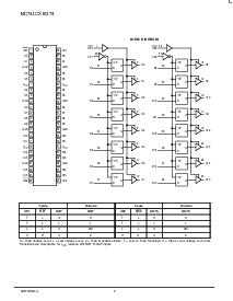 浏览型号MC74LCX16374的Datasheet PDF文件第2页