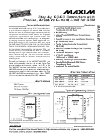 浏览型号MAX1687ESA的Datasheet PDF文件第1页