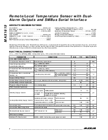浏览型号MAX1619的Datasheet PDF文件第2页